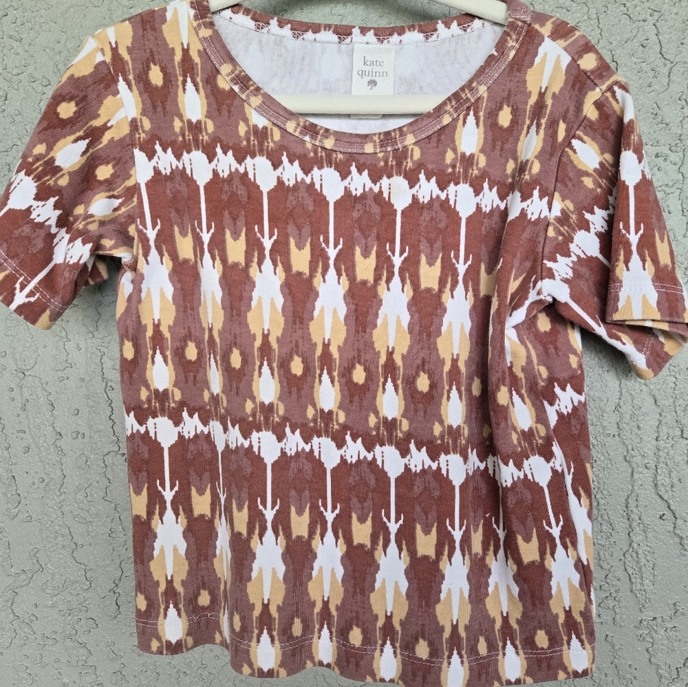 Kate Quinn Shibori Tee
